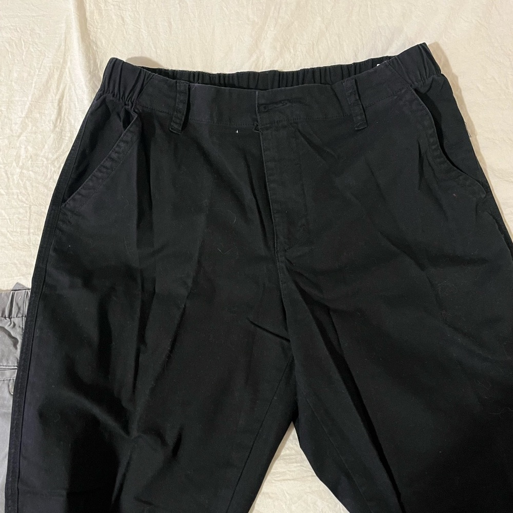 Old Navy Ankle & Cropped Pants - Black, Gray, Beige, Tan - Picture 5 of 7
